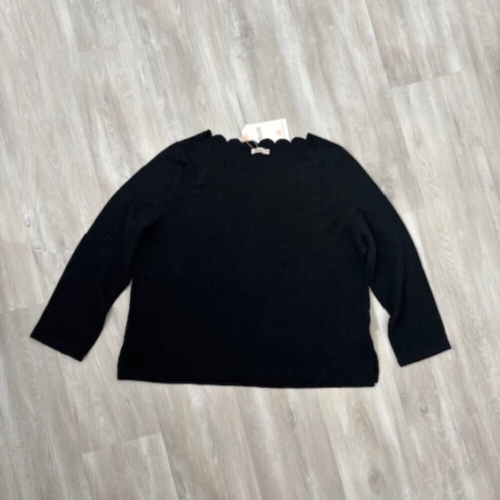 Scalp neck long sleeve blouse by Inherit Clothing Co.- 4XL
